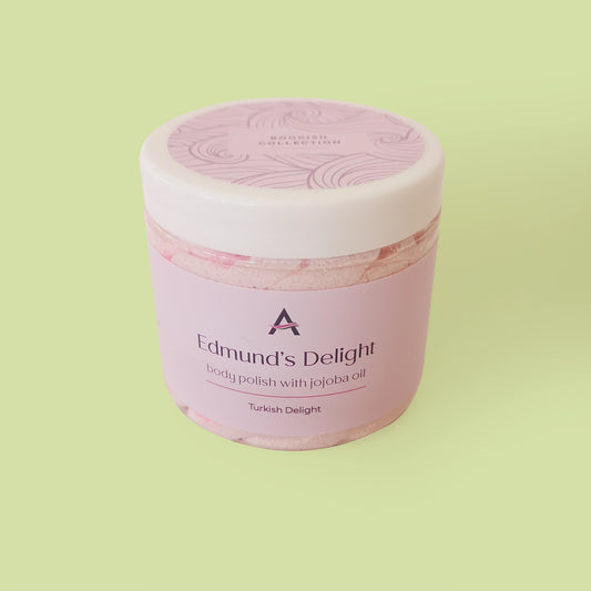 narnia inspired rose lemon body scrub