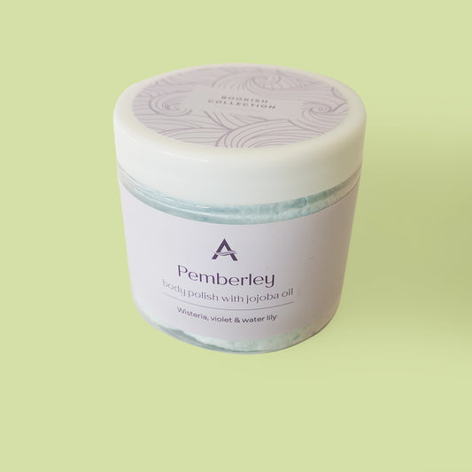 pride and prejudice body scrub floral fragrance