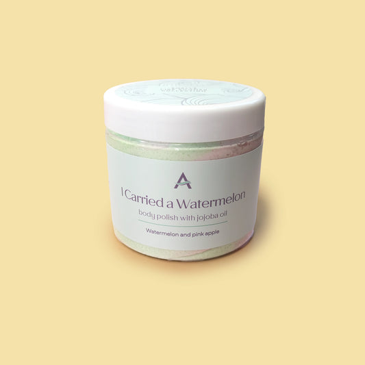 Watermelon scented body scrub inspired by Dirty Dancing