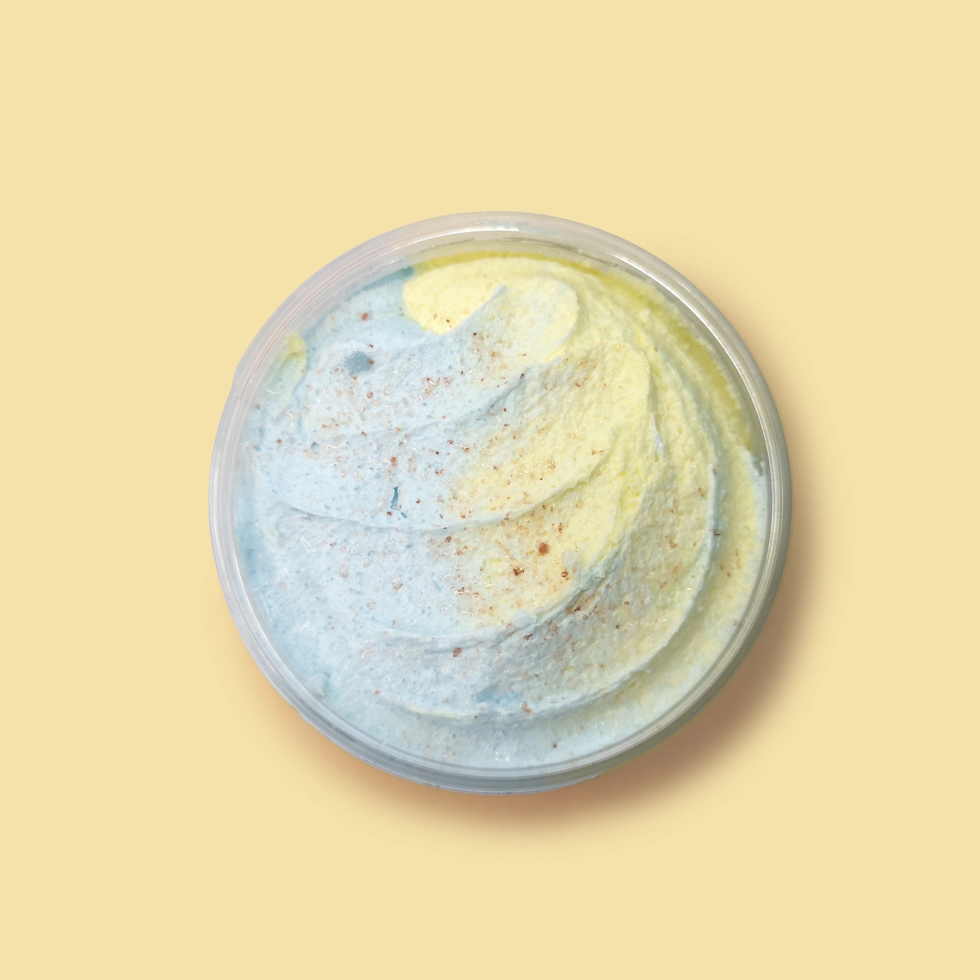 Beachbound whipped soap body scrub texture